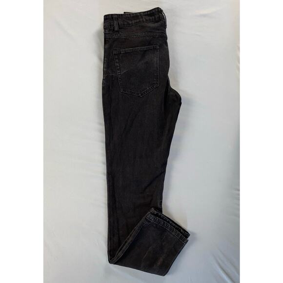 Volcom Vorta Slim Straight Stretch Denim Skate Jeans. Washed Black, Men's 30X32 - Picture 2 of 9